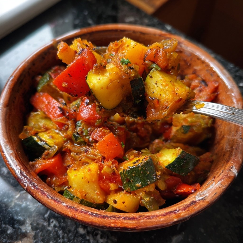 Healthy Crockpot Vegetable Tagine