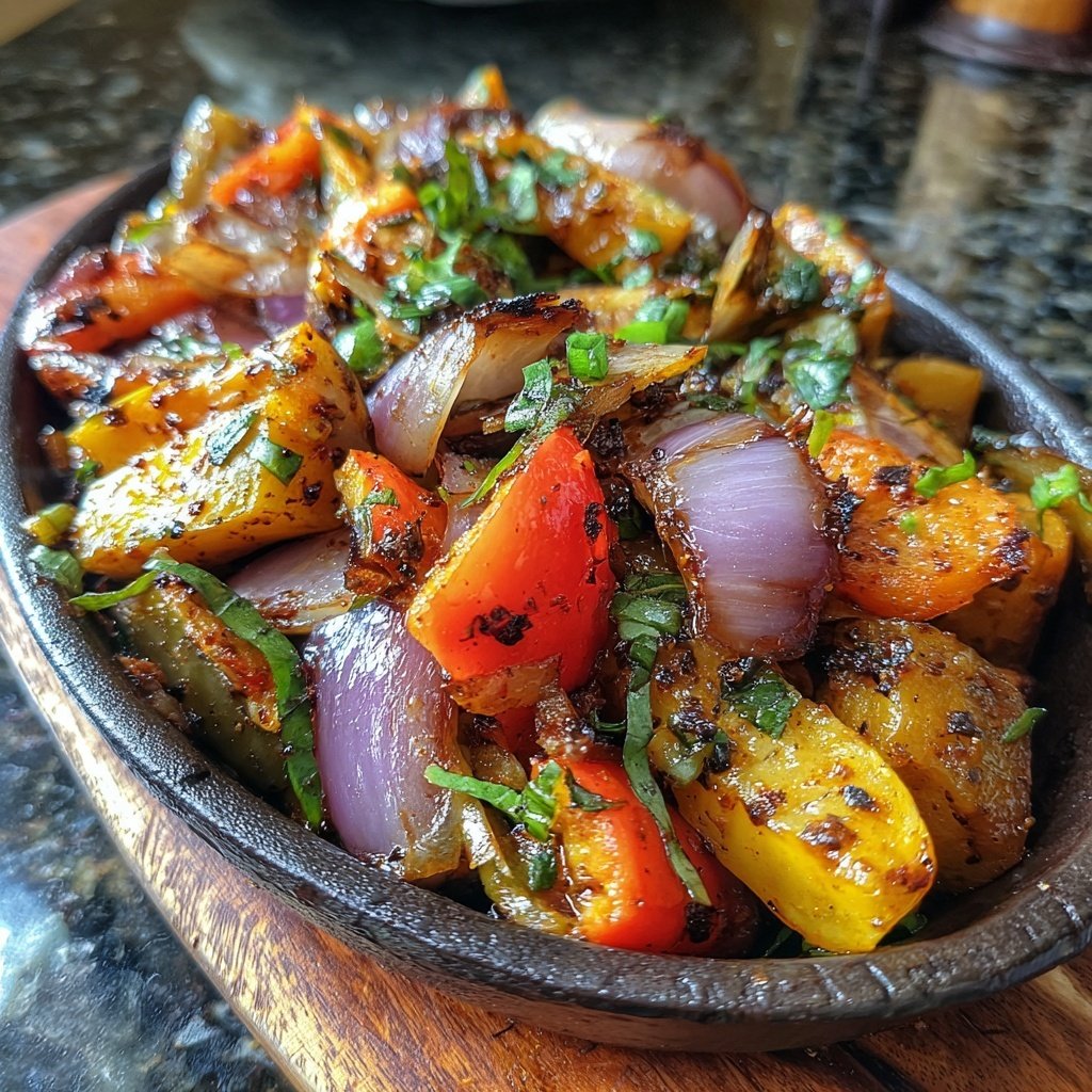 Jamaican Jerk Spiced Vegetables