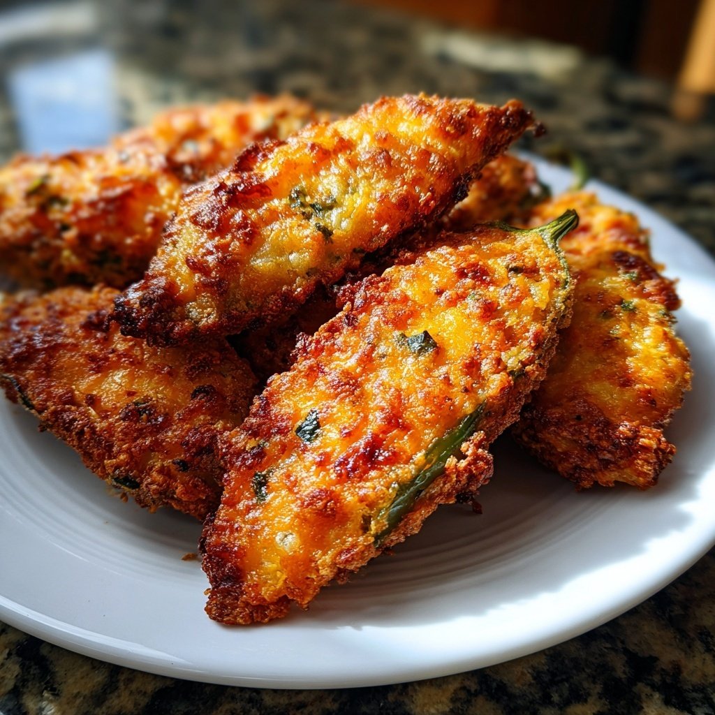 Jalapeno Poppers with Smoky Paprika Cream