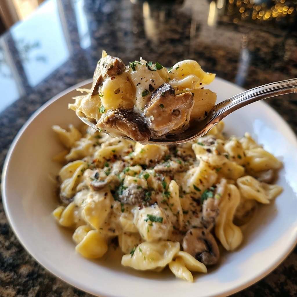 Sunday Mushroom Stroganoff