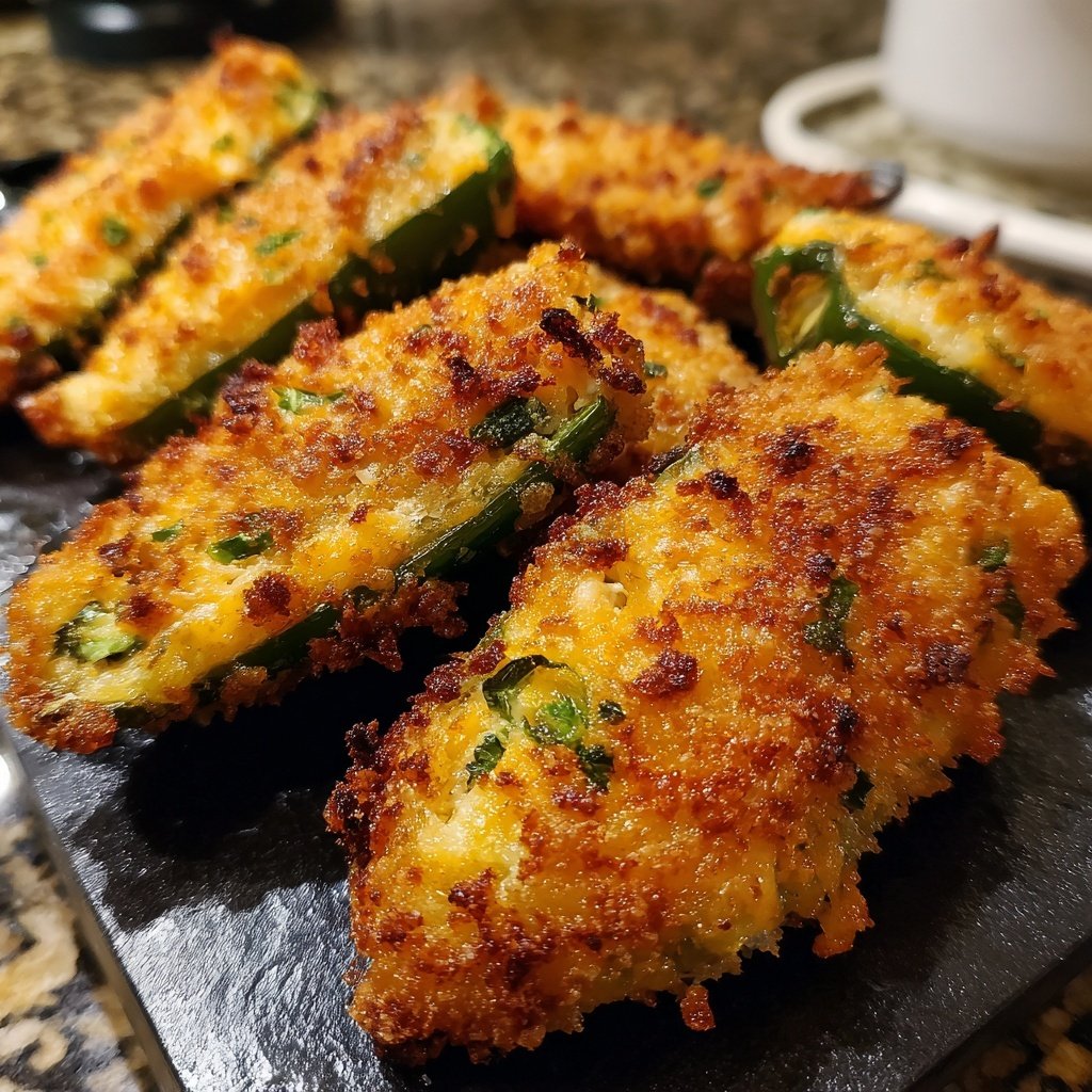 Jalapeno Poppers with Jalapeno Jam