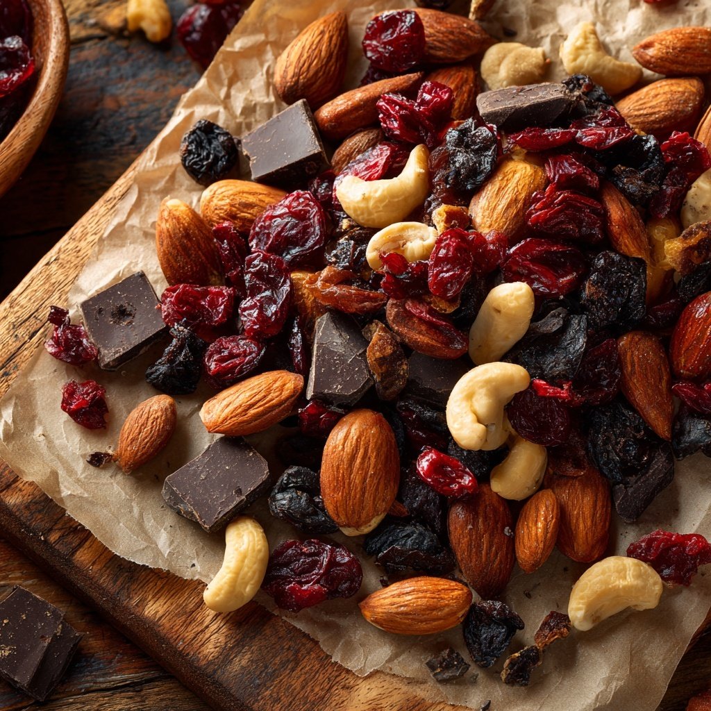 Healthy Snack Trail Mix Homemade