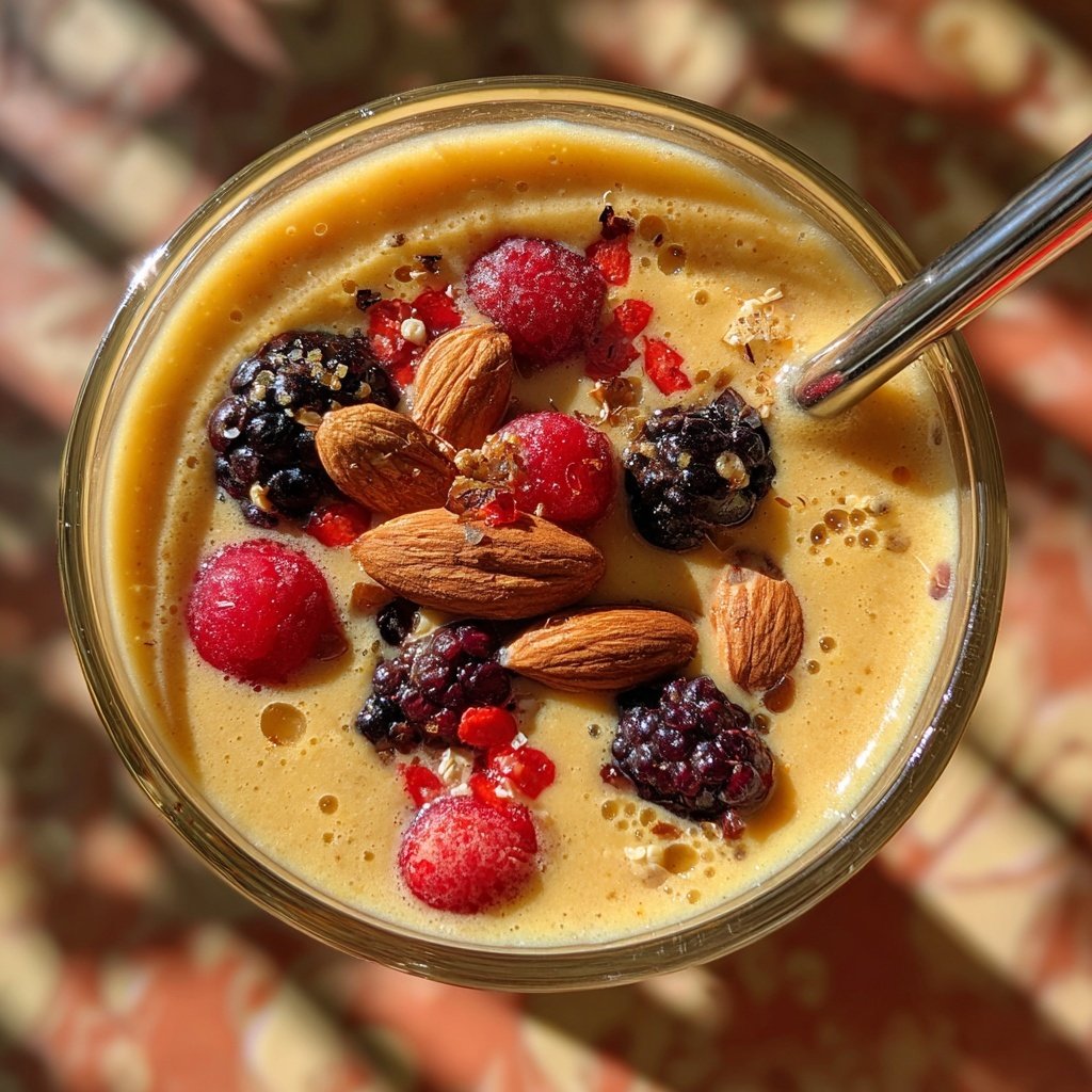 Easy Smoothie With Almond Milk