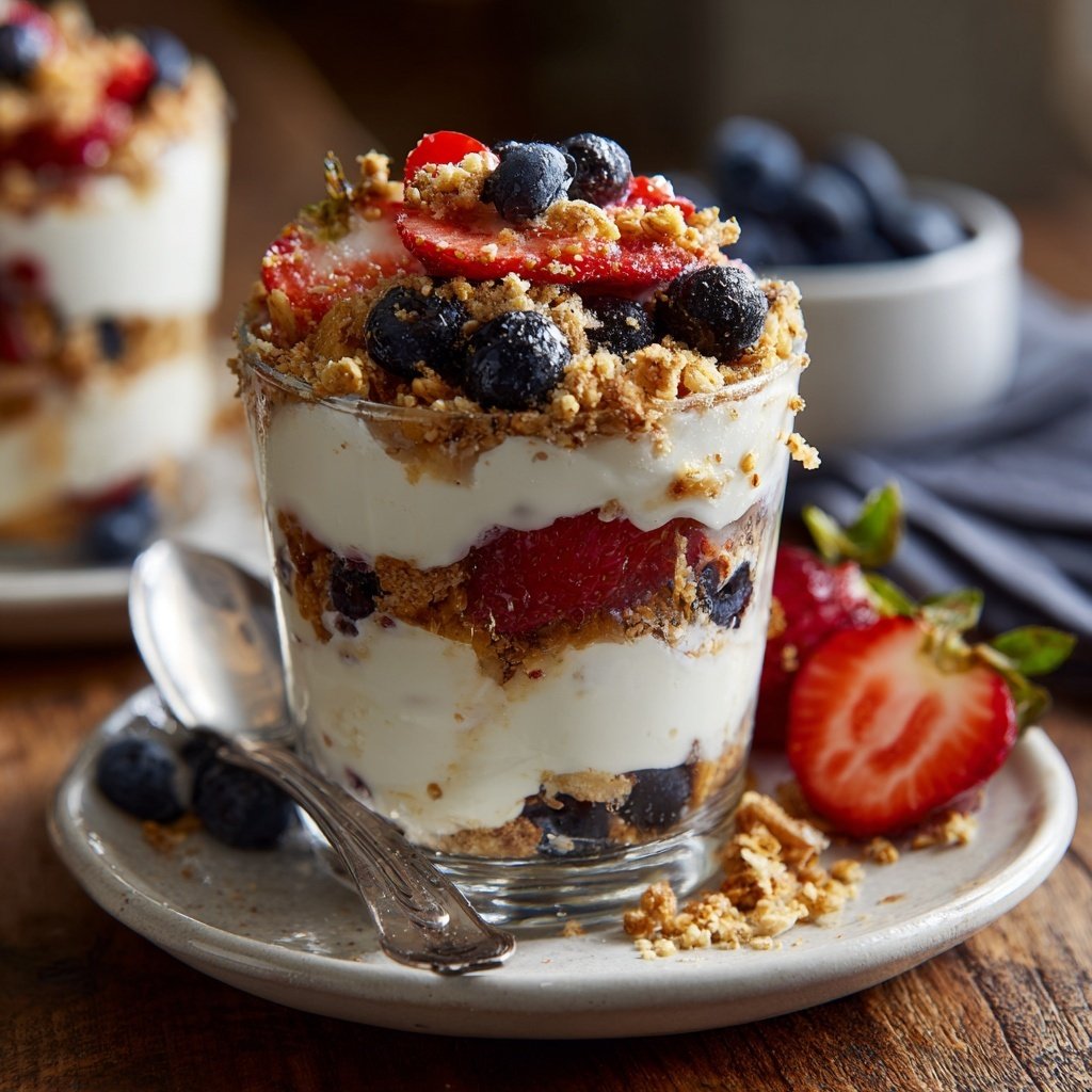 Vanilla Berry Yogurt Parfaits