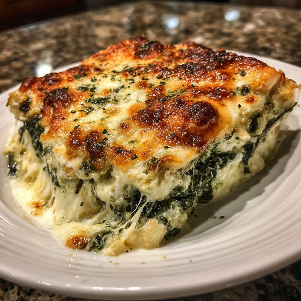 Sunday Spinach and Ricotta Bake