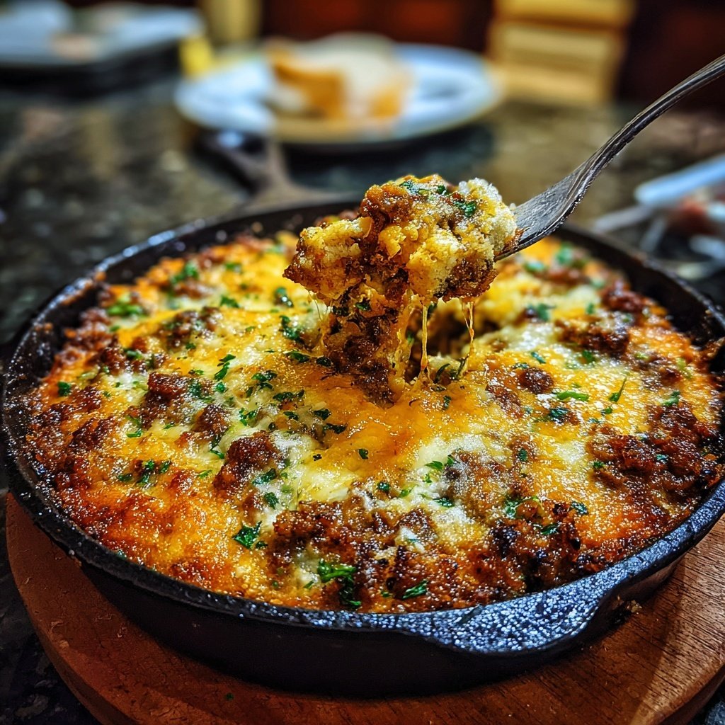 Hamburger Meat Shepherd Style Skillet