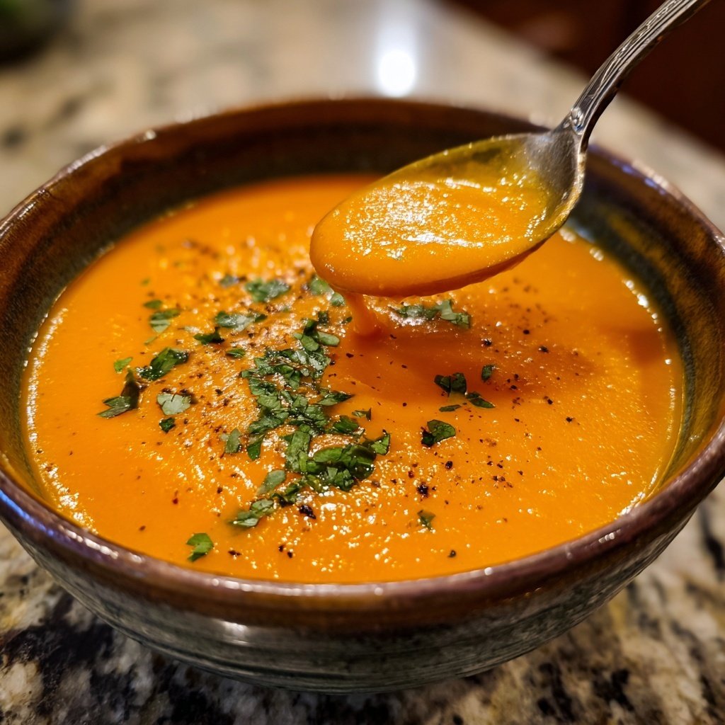 Healthy Carrot Ginger Soup