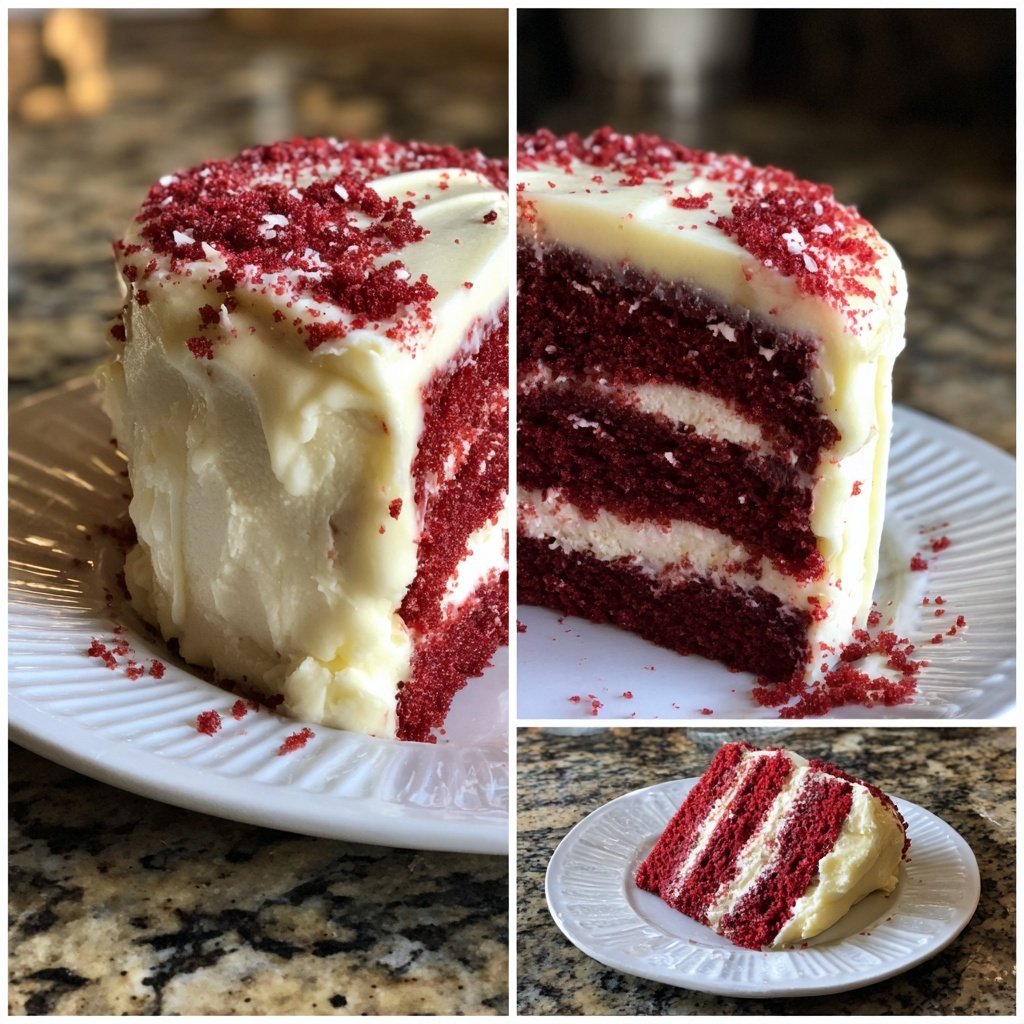 Mini Heart Cake with Red Velvet