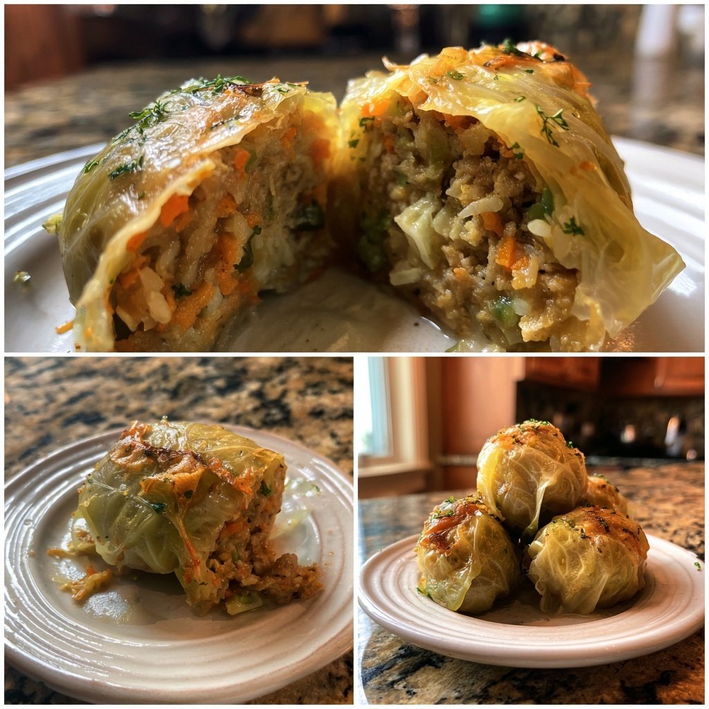 Beef And Rice Cabbage Rolls