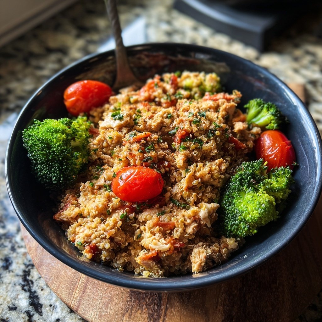 High Protein Turkey Dinner Bowl