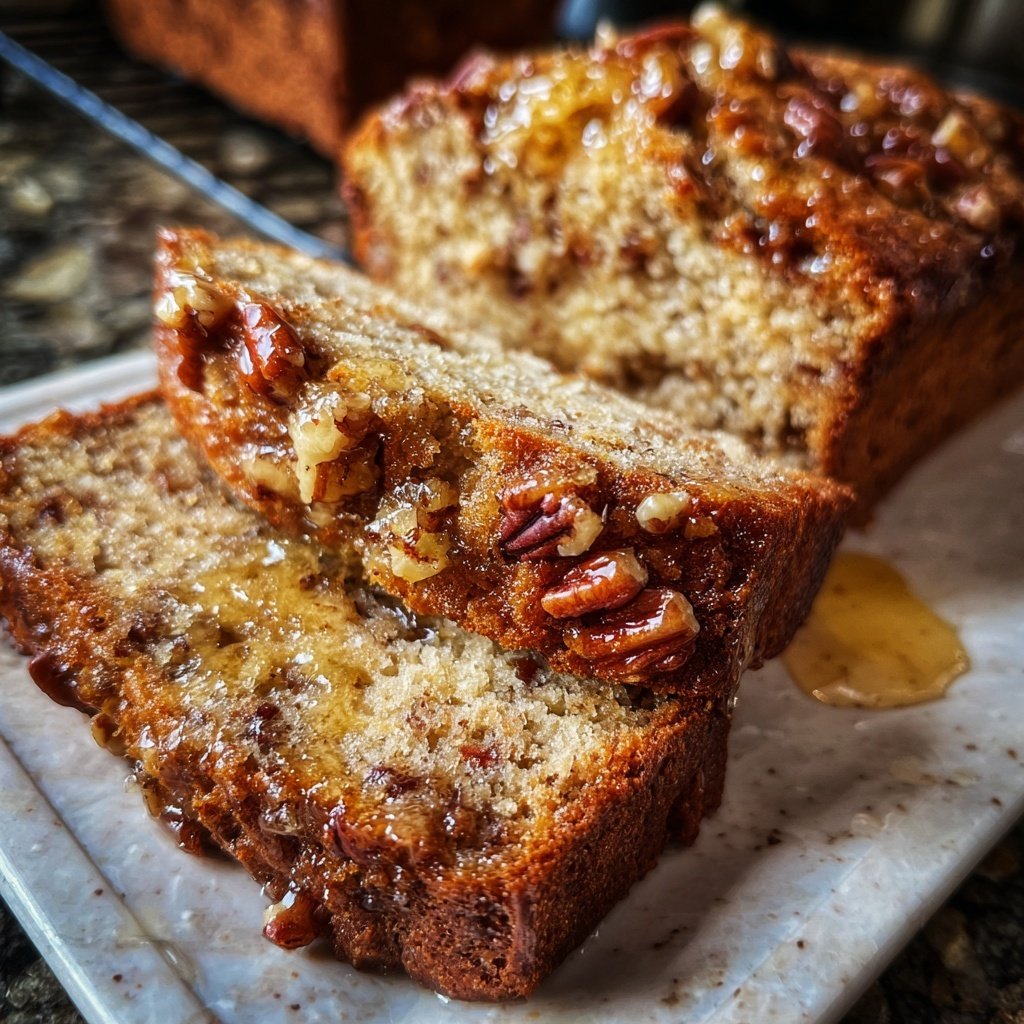 Banana Bread with Pecans Recipe