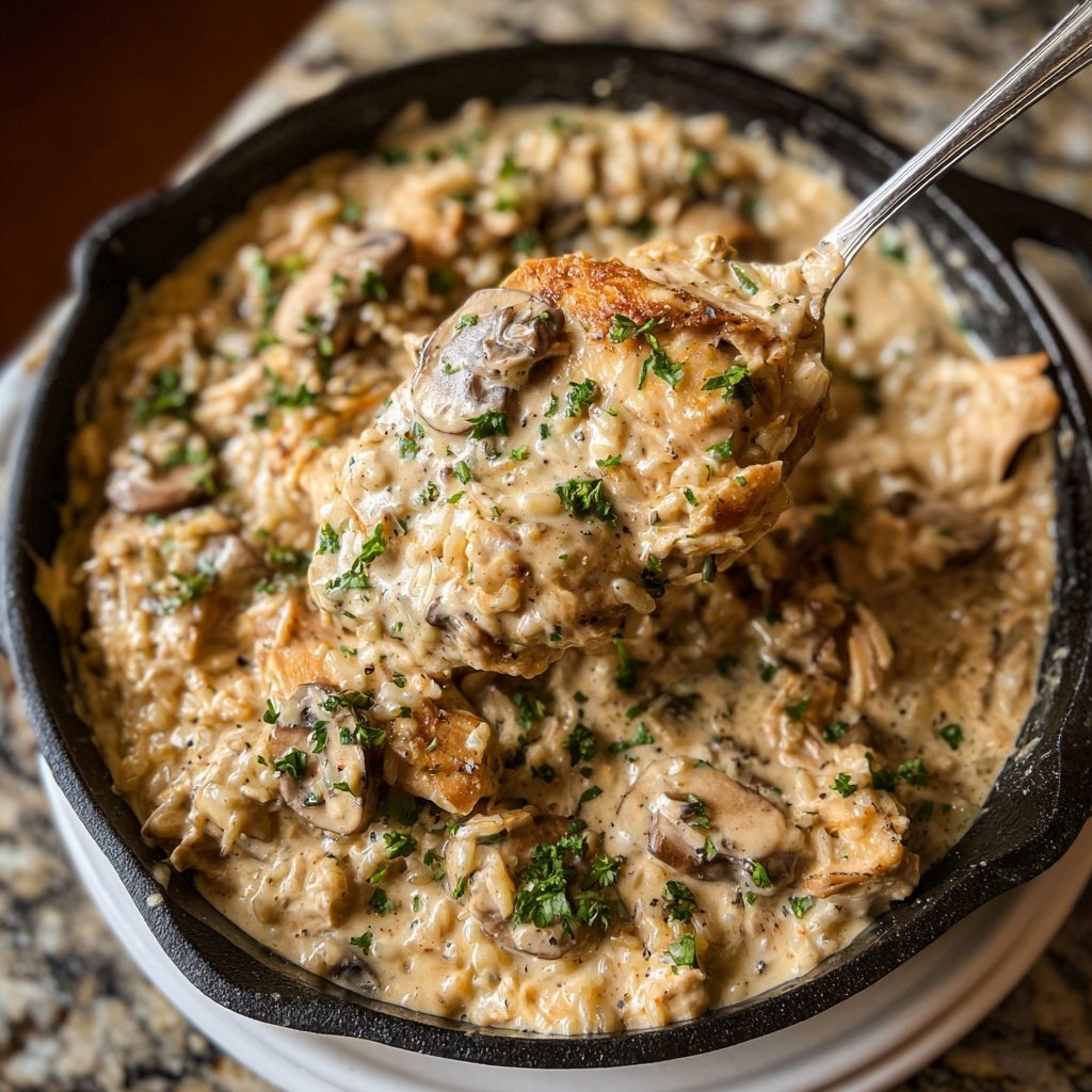 Creamy One Pot Chicken Rice
